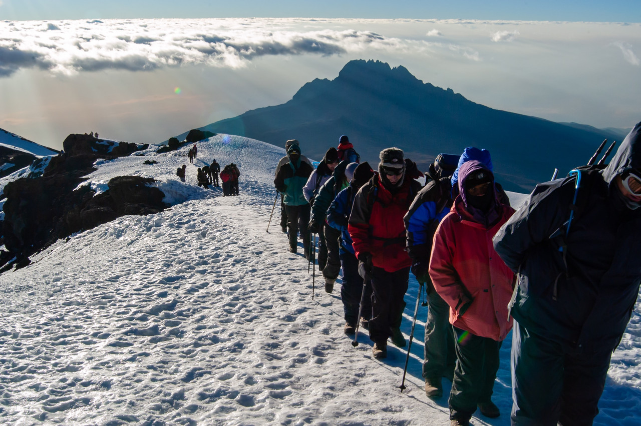 Kilimanjaro climbing