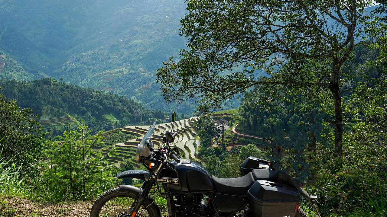 Voyage Moto Vietnam en 15 jours:1568 km en RE Himalayan ou Scram 411 CC