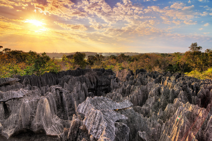 Visite des gorges de Manambolo et les petits tsingy