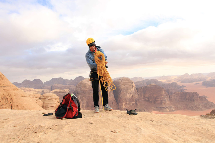 Deuxième journée de randonnée au Wadi Rum