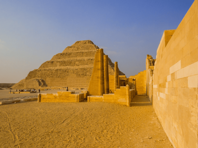 Full-Day Adventure to the Pyramids & Sakkara 🏜️🐫🏰
