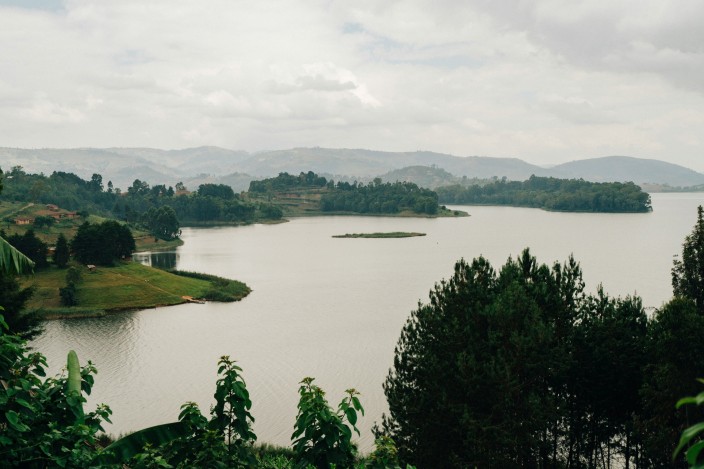 Volledige dag bij Lake Bunyonyi