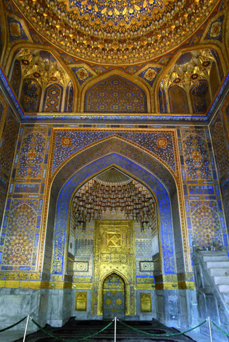Exploration de Samarkand et voyage en train à Tachkent