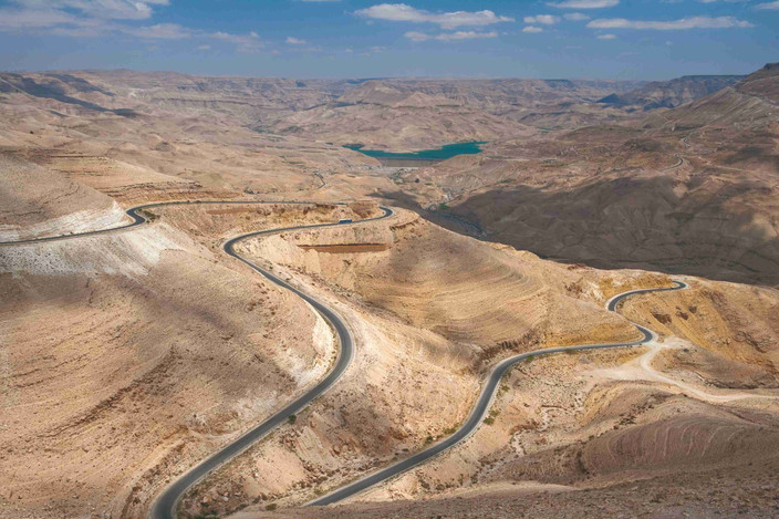 Mer morte - Wadi Mujib - Madaba