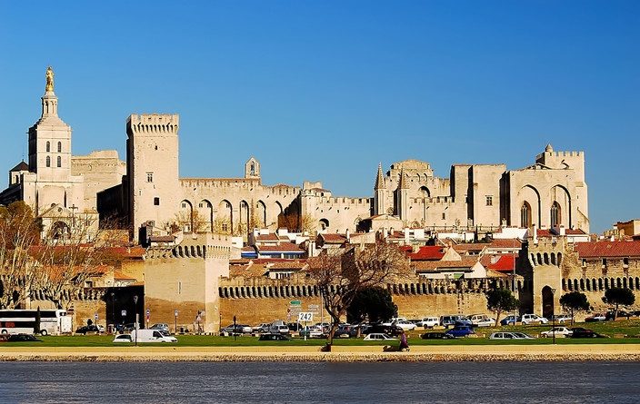 Arrivée à Avignon