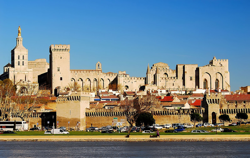 Arrivée à Avignon