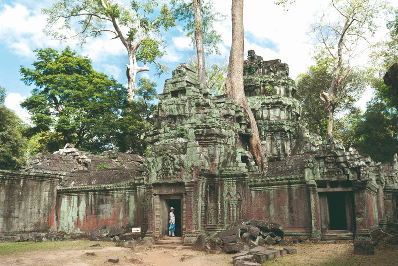Angkor et le centre de préservation de la soie