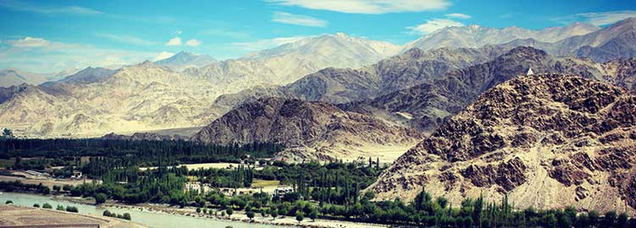 Visite de la vallée de la Nubra, source thermale Panamik et Summor Gompa