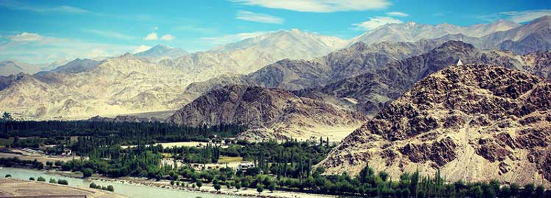Visite de la vallée de la Nubra, source thermale Panamik et Summor Gompa