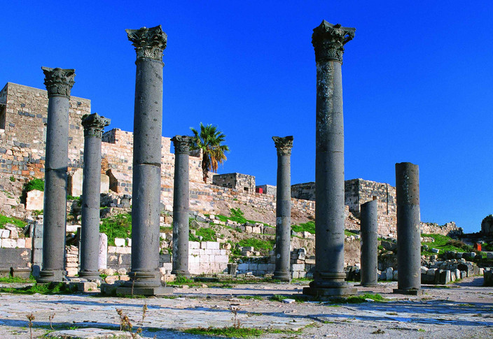 Umm Qais - Vallée du Jourdain - Mer Morte - Madaba