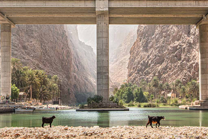Hiking Experience at Wadi Shab