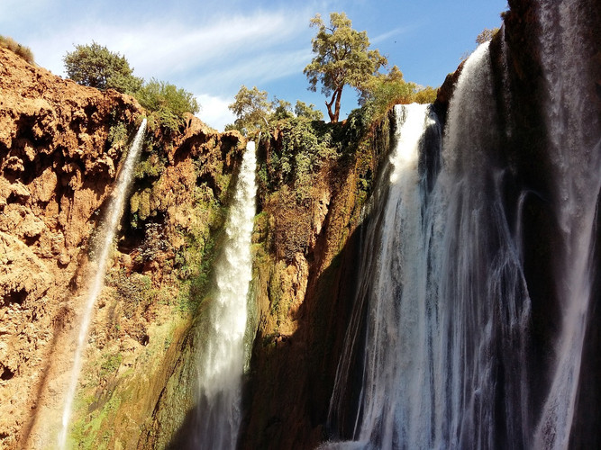 MARRAKECH, CASCADE D'OUZOUD