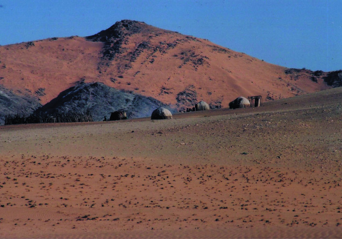 Les chutes d'Epupa - Himba village