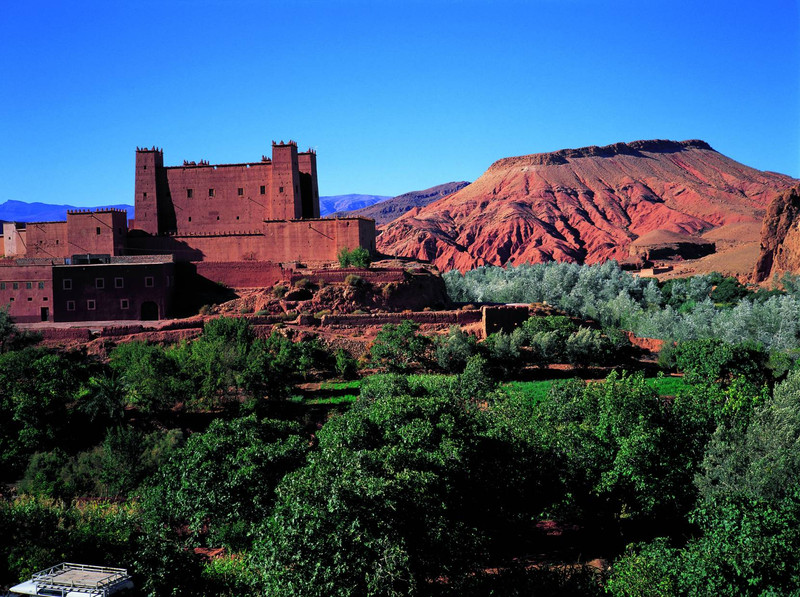Marrakech - Tadart - Telouet - Ait ben haddou - Skoura - Vallée du Dadès