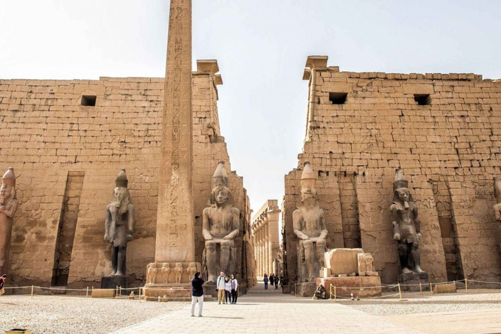 Fly to Luxor & Explore the East Bank 🚁🏛️🚢