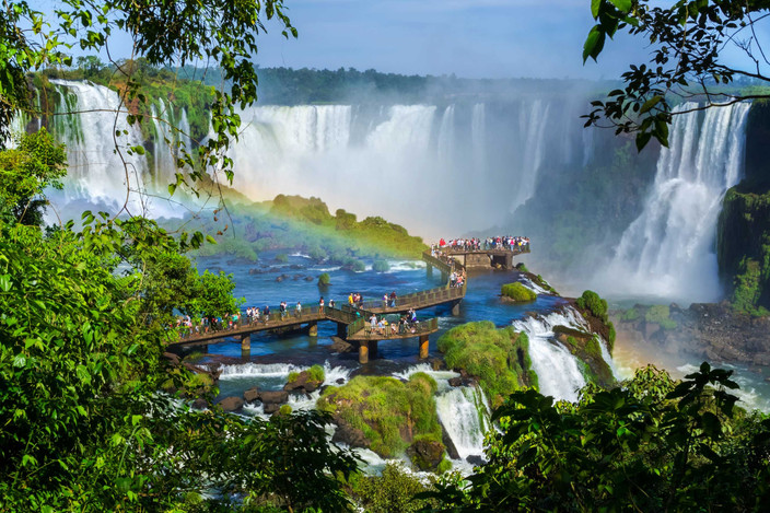 Foz do Iguaçu - Les chutes du côté Brésilien