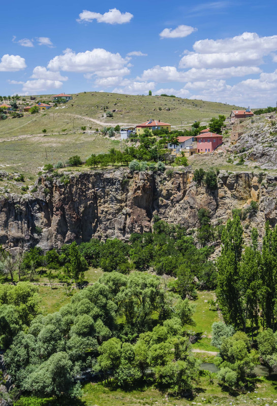 Vallée d'Ihlara - village typique de Guzelyurt