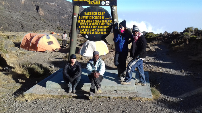 Millennium Camp – Mweka Gate – Moshi Town - FB