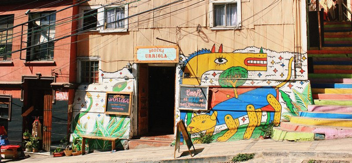 Atelier Street Art à Valparaíso