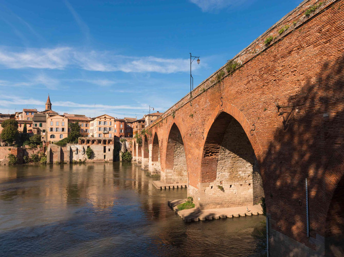 Arrivée à Albi.