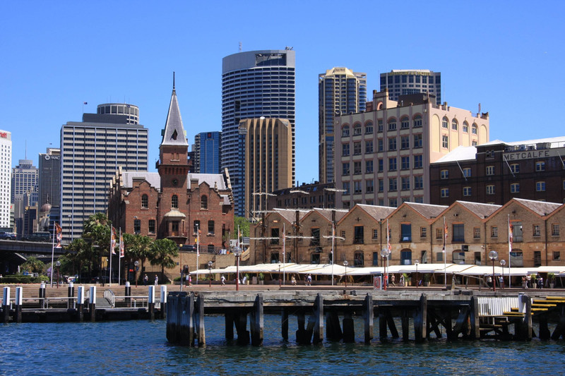 Arrivée à Sydney