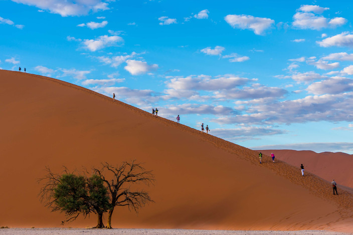 Direction le désert du Namib