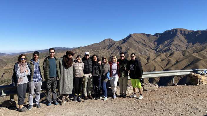 Ouarzazate → Atlas Mountains → Marrakech