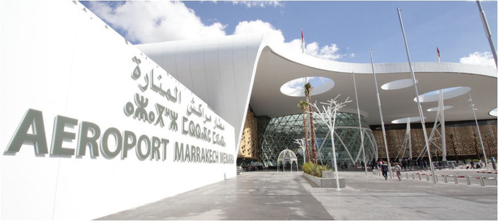 Bienvenu au Maroc - Arrivée a l'Aéroport de Marrakech