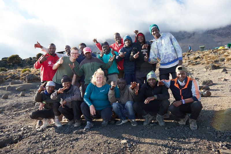 Shira 2 to Lava Tower  to Barranco Camp