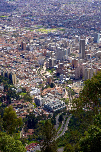 Arrivée à Bogota