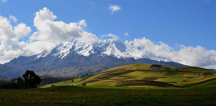 VTT sur les flancs du Chimborazo