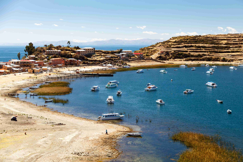 Copabana randonnée de Yampupata île du soleil - Yumani