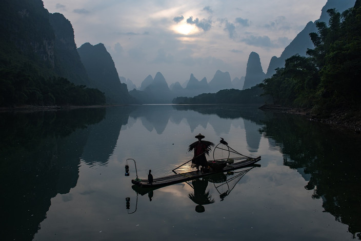 Xi'an - Guilin (En vol)
