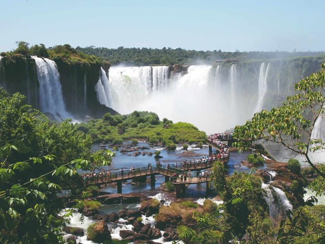 Les chutes d'Iguaçu du point de vue Argentin