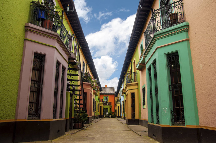Arrivée à Bogotá