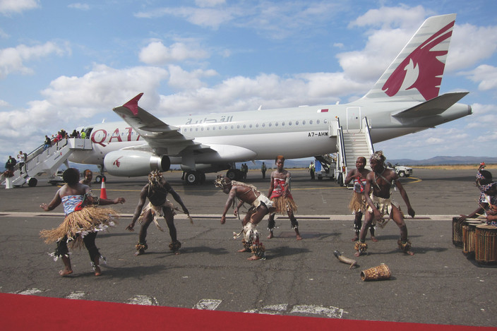 Arrivée à l'aéroport de Kilimandjaro - ville d'Arusha
