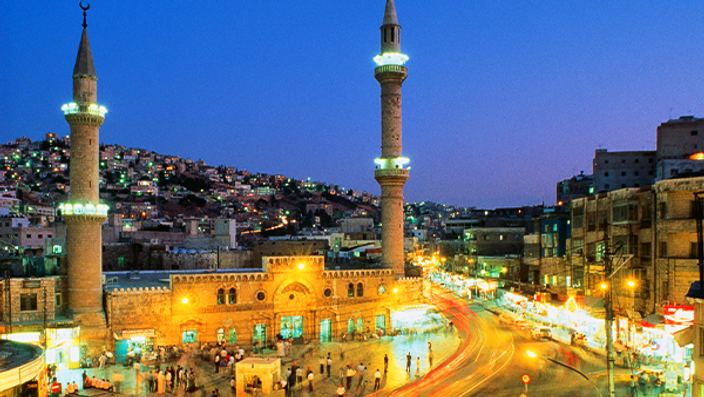 Arrivée à Amman