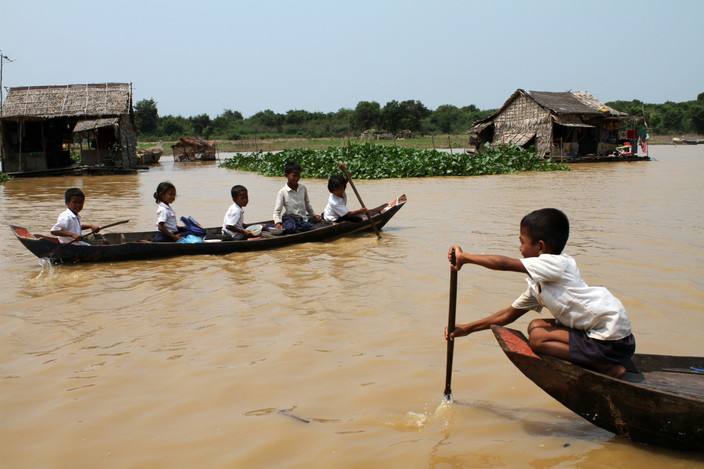 Croisière fluviale sur le Tonlé Sap
