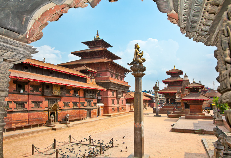 Visite de Dakshinkali, Kirtipur et Chobar et retour à Katmandou