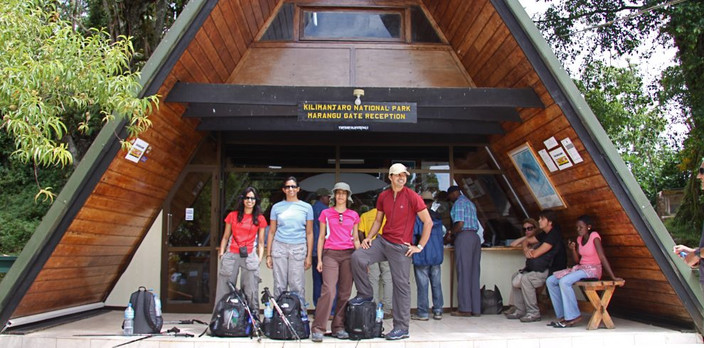 De Horombo Hut à Marangu Gate