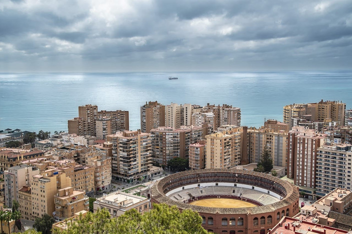 Arrivée à Malaga