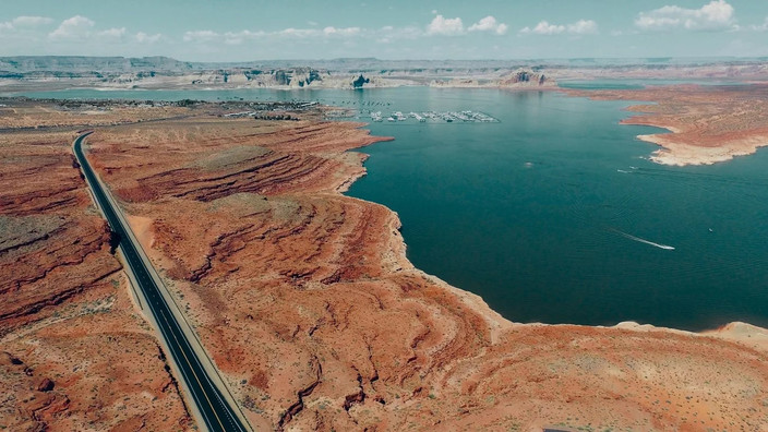 Page : canyons et Lac Powell