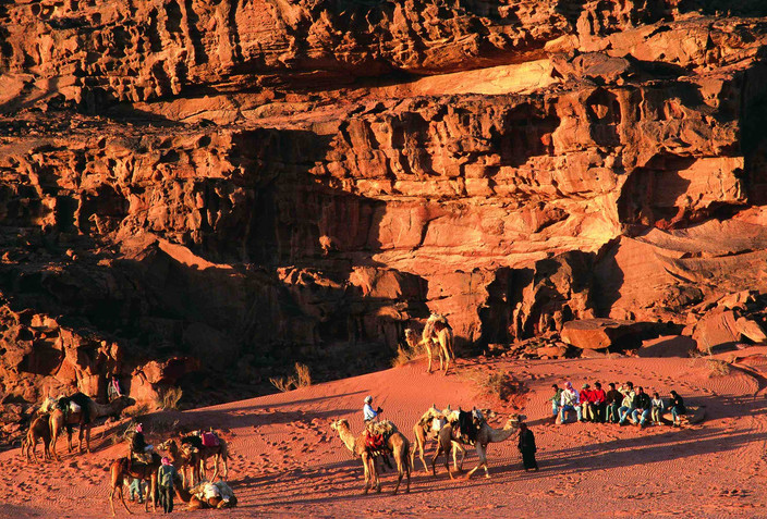 Deuxième jour à Pétra, Wadi Rum