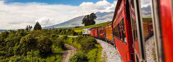 A bord du train El nariz del Diablo