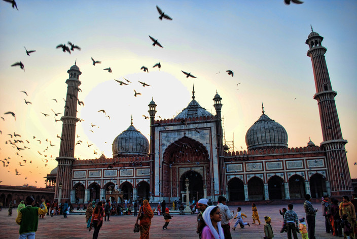 Arrivée à New Delhi