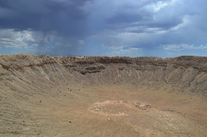 De Meteor Crater...
