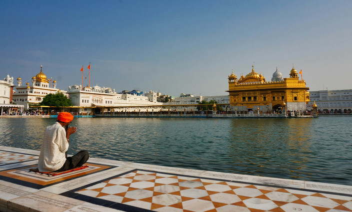 A AMRITSAR (Visite de l'impressionnant Temple d'Or)