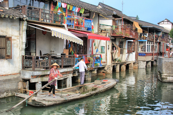 Shanghai - village d'eau Zhujiajiao - Shanghai (1h de route)