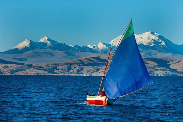 Le lac Titicaca hors piste