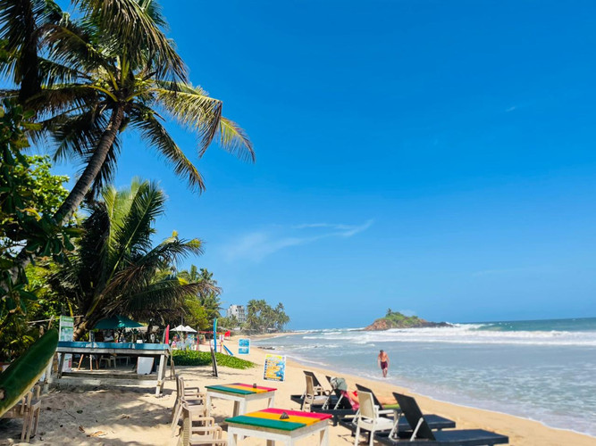 Les plages du sud du Sri Lanka